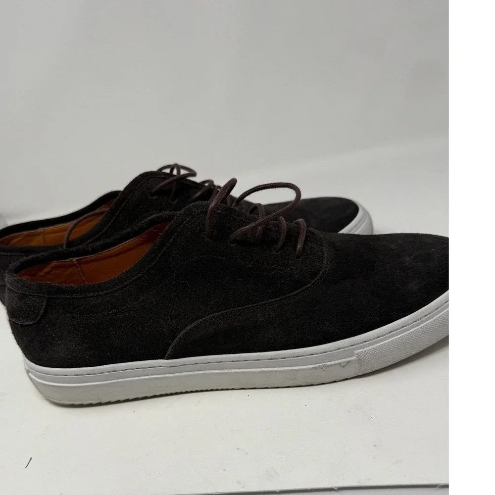 Beckett Simonon Conti Sneakers ‎ Men's Water-Repellent Suede Brown Sz 10